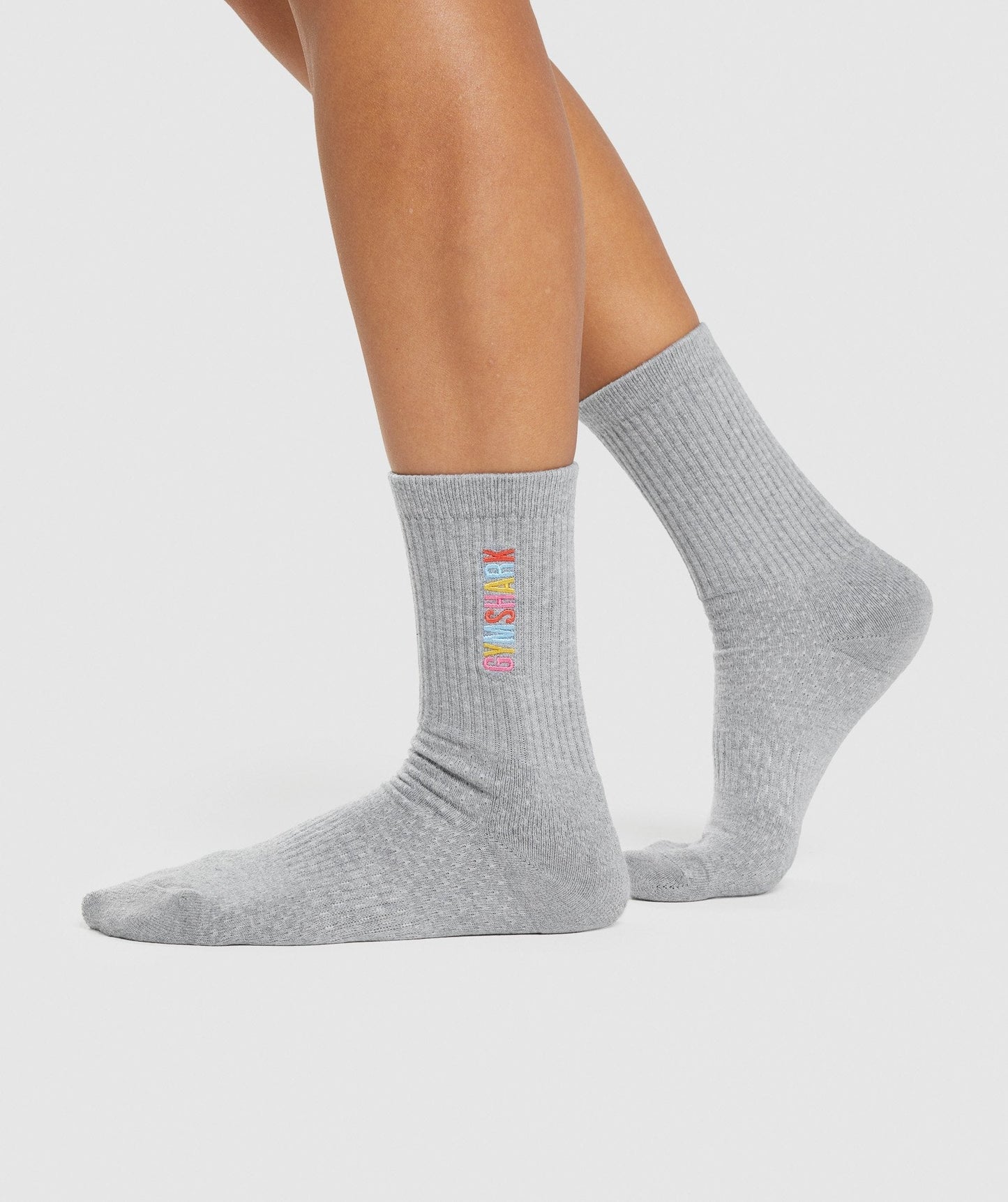 Gymshark Sundae Crew Socks - Grey