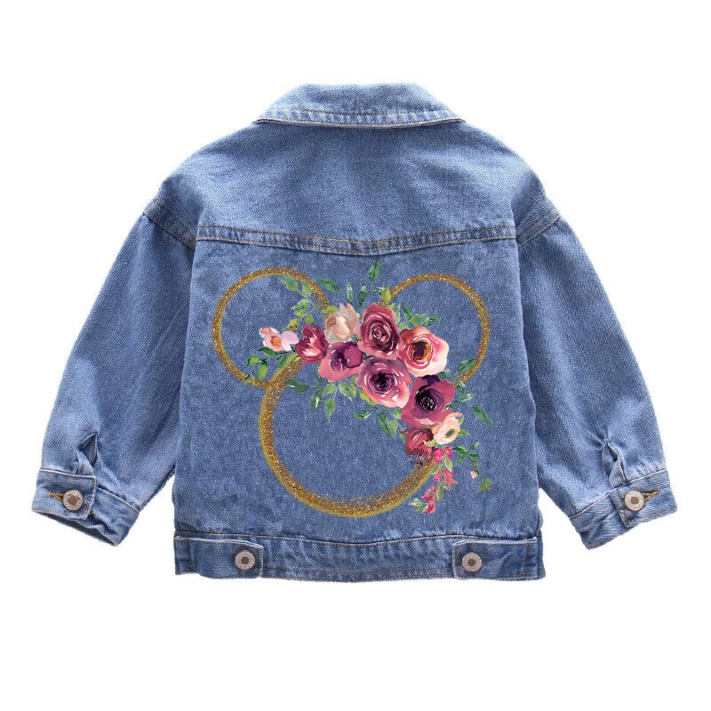 Leopard Print Flower Sticker On Clothes DIY Thermal Stickers For T-Shirts Fashion Girls Patch On Clothing Iron On Transfer Patch