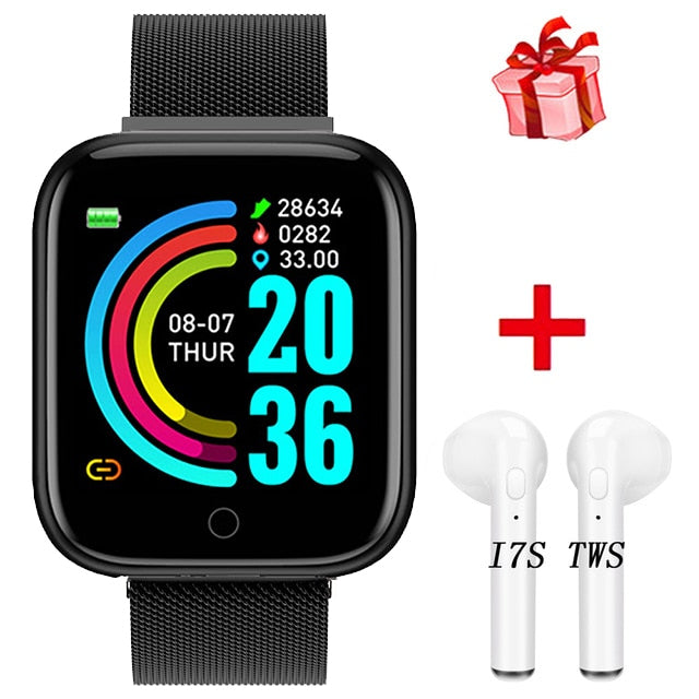New I5 Women Waterproof Smart Watch P70 P68 Bluetooth Smartwatch For Apple IPhone Xiaomi Heart Rate Monitor Fitness Tracker D20