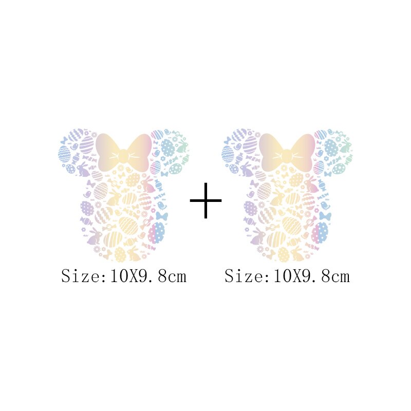 Leopard Print Flower Sticker On Clothes DIY Thermal Stickers For T-Shirts Fashion Girls Patch On Clothing Iron On Transfer Patch