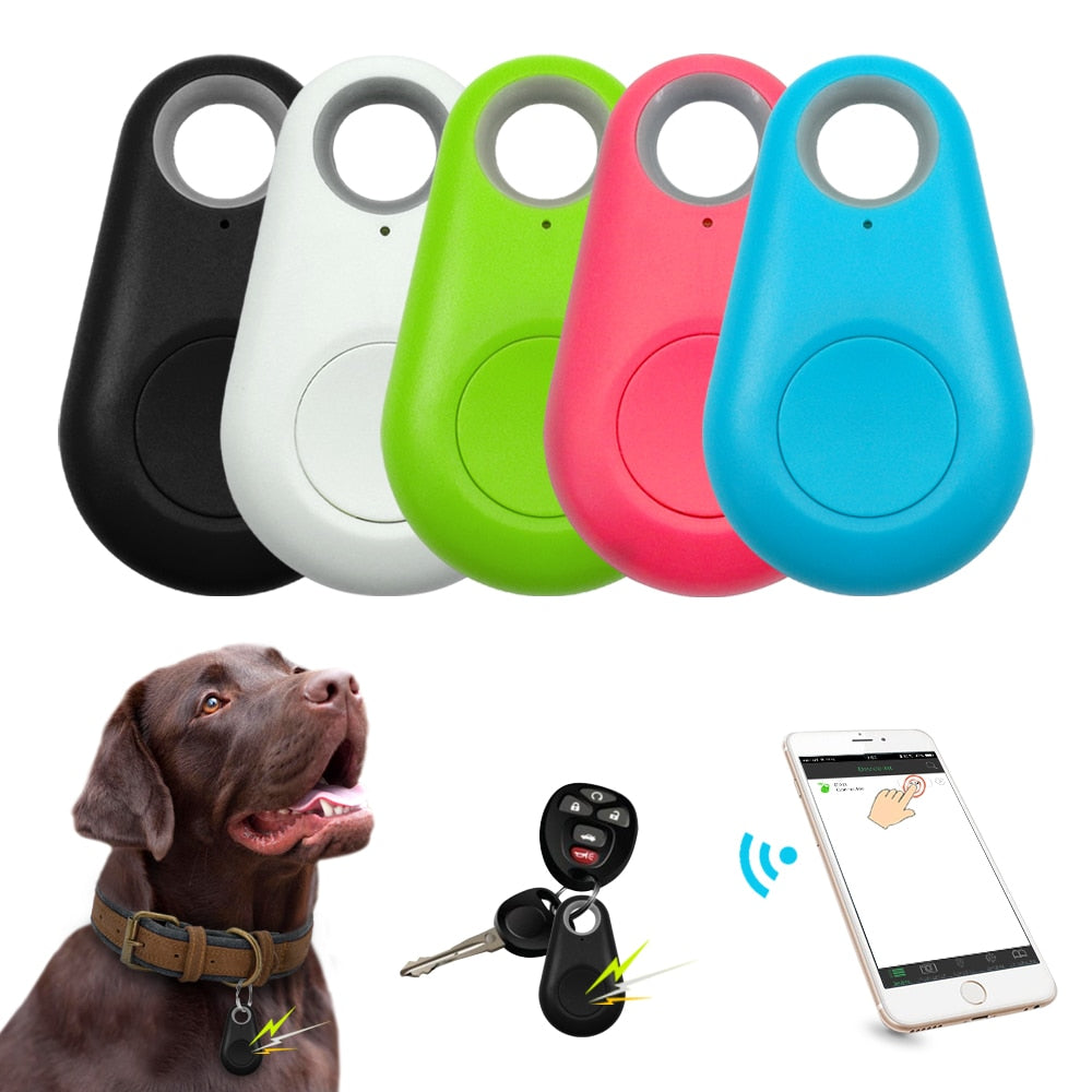 Smart-GPS-Tracker für Haustiere, Mini, Anti-Lost, wasserdicht, Bluetooth-Ortungsgerät, Tracer für Haustiere, Hunde, Katzen, Kinder, Auto, Geldbörse, Schlüssel, Halsband, Zubehör