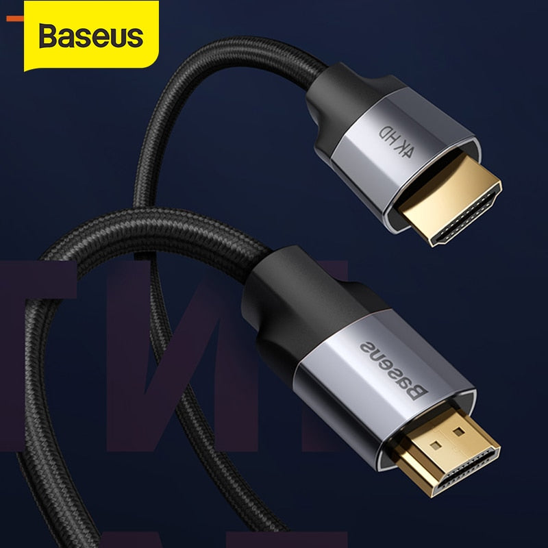 Baseus HDMI-kompatibel Kabel 4K 60HZ 4K HD zu 4K HD verlängerung Splitter Kabel für TV Schalter Projektor Laptop Büro Video Kabel