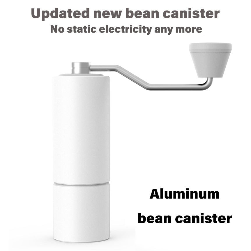 Timemore चेस्टनट C2 अपग्रेड मैनुअल कॉफी ग्राइंडर पोर्टेबल हाई क्वालिटी हैंड ग्राइंडर मिल के साथ डबल असर पोजिशनिंग