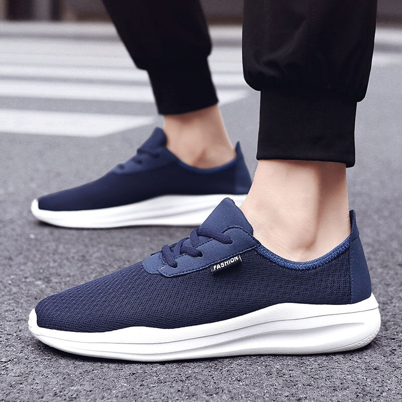 2021 neue Männer Schuhe Casual Sneakers Atmungsaktive Mesh Lace-Up Leichte Herren Schuh Mode Walking Jogging Sneaker Tenis Masculino
