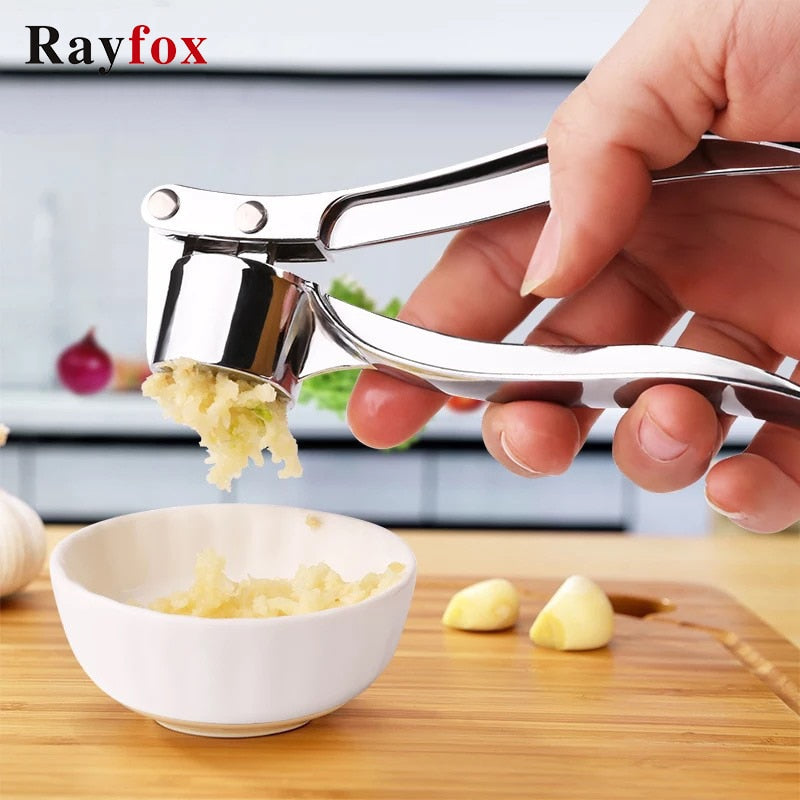 1 stücke Knoblauch Presse Crusher Küche Kochen Gemüse Ginger Squeezer Masher Handheld Ingwer Fleischwolf Werkzeuge Küche Zubehör