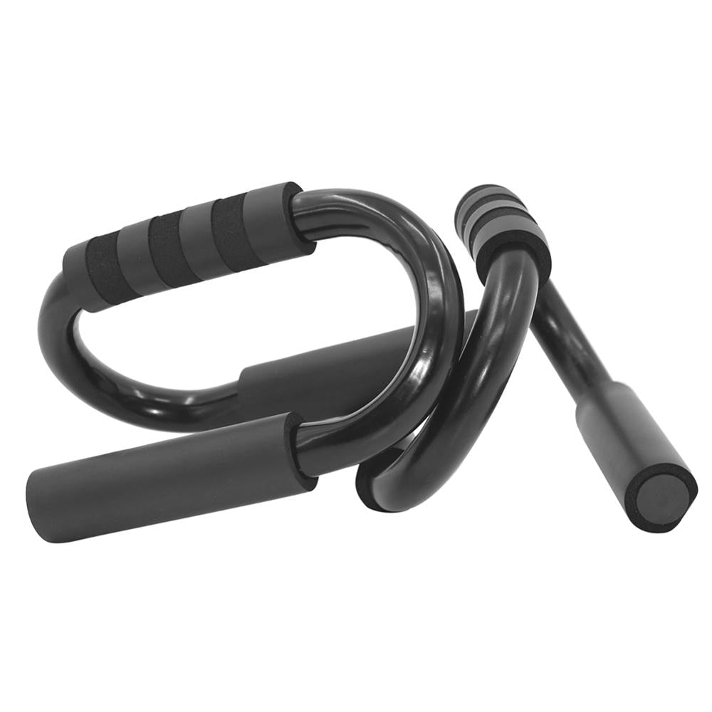 S-förmige Fitness-Liegestützstange aus Aluminiumlegierung, Liegestützständer, Stangenwerkzeug für Fitness-Brusttrainingsgeräte, Übungstraining