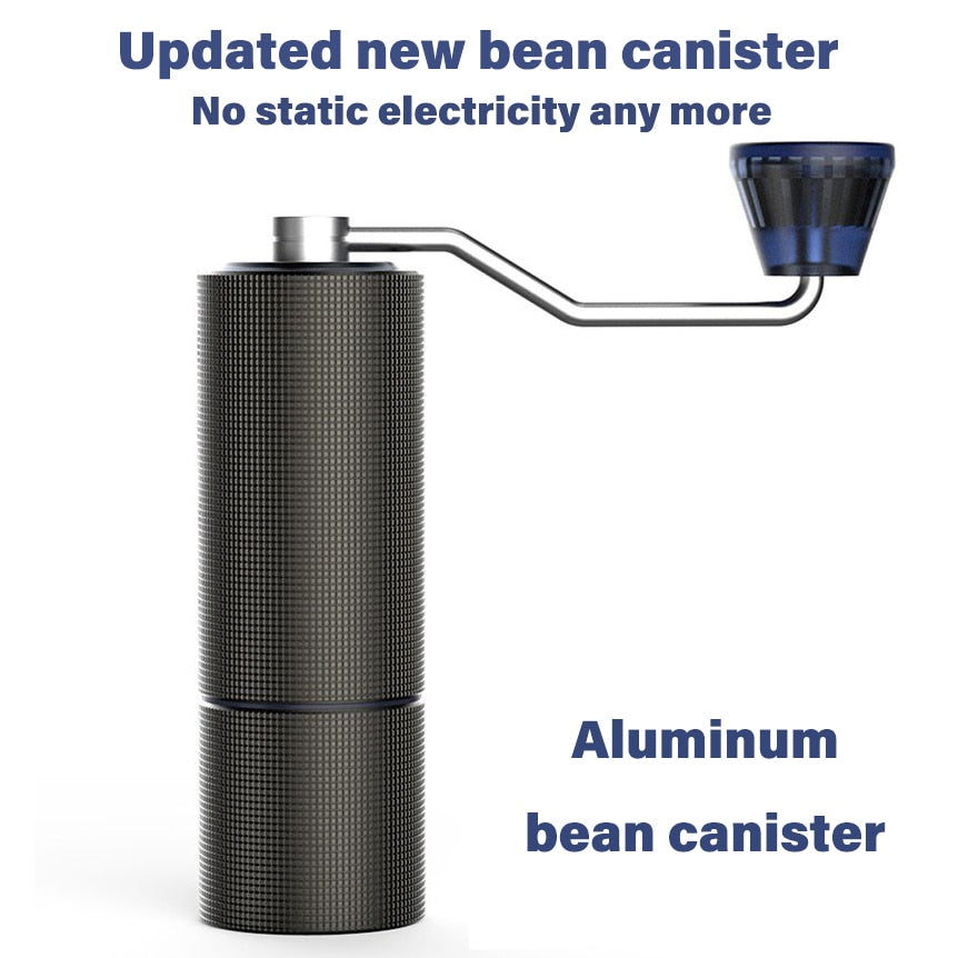 Timemore चेस्टनट C2 अपग्रेड मैनुअल कॉफी ग्राइंडर पोर्टेबल हाई क्वालिटी हैंड ग्राइंडर मिल के साथ डबल असर पोजिशनिंग