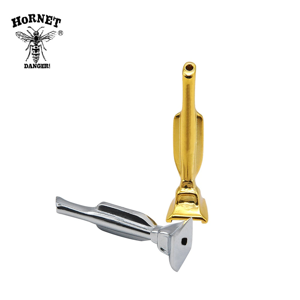 HORNET One Tube Sniffer Vacuum Snorter Metal Snorter Snuff Smoke Smoking Accessories