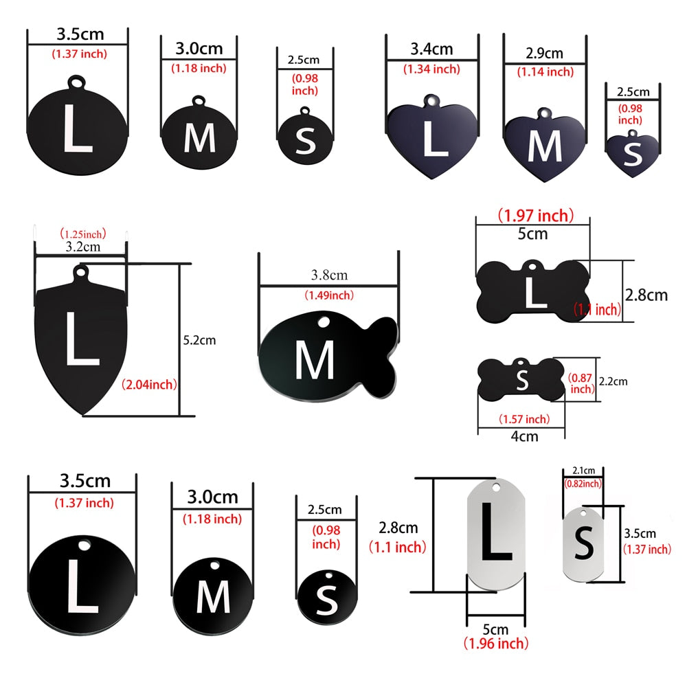 Benutzerdefinierte Hunde-/Katzen-ID-Tag, graviert, personalisiertes Haustierhalsband, Anhänger mit Knochen, Schlüsselanhänger, Halskette, Welpenzubehör, Dropshipping