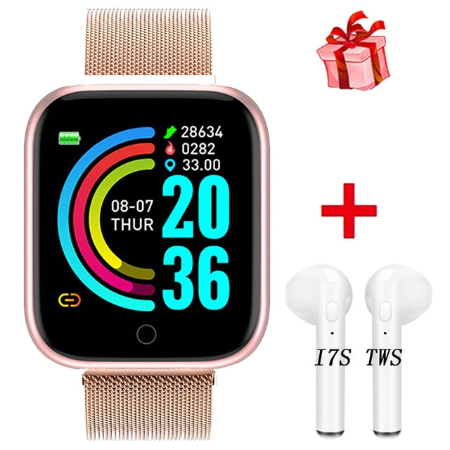 New I5 Women Waterproof Smart Watch P70 P68 Bluetooth Smartwatch For Apple IPhone Xiaomi Heart Rate Monitor Fitness Tracker D20