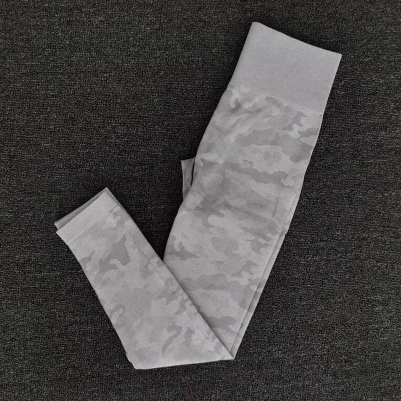 Newest Yoga Set Women Seamless Camouflage Tops/Pants Fitness Sports Bra High Waist GYM leggings  Camo Fitness Suit Workout Sets