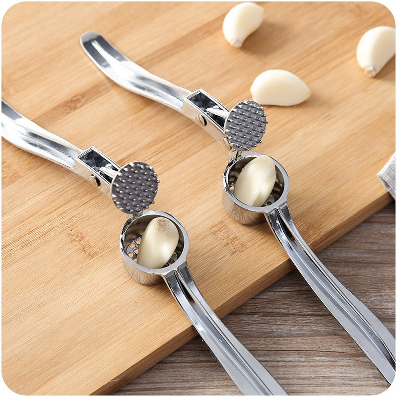 1 stücke Knoblauch Presse Crusher Küche Kochen Gemüse Ginger Squeezer Masher Handheld Ingwer Fleischwolf Werkzeuge Küche Zubehör