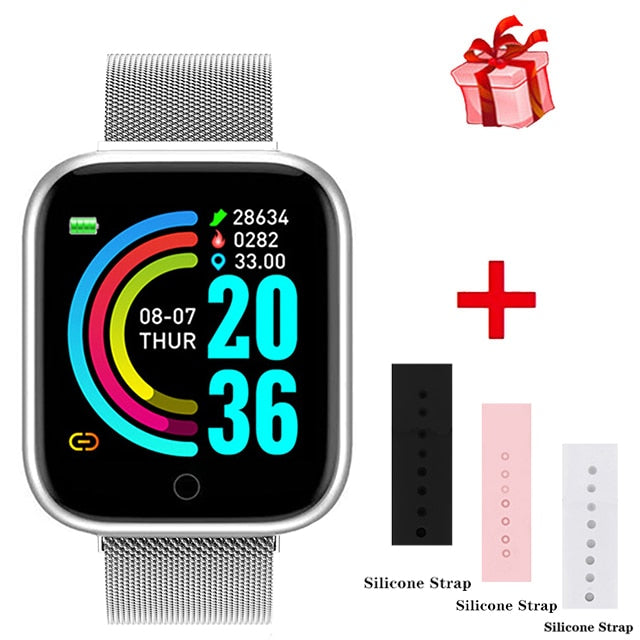 New I5 Women Waterproof Smart Watch P70 P68 Bluetooth Smartwatch For Apple IPhone Xiaomi Heart Rate Monitor Fitness Tracker D20