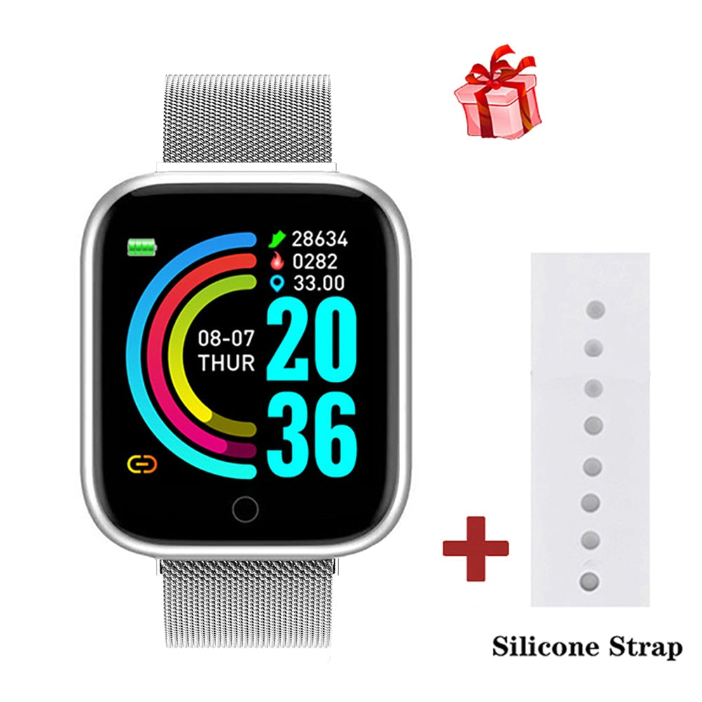 New I5 Women Waterproof Smart Watch P70 P68 Bluetooth Smartwatch For Apple IPhone Xiaomi Heart Rate Monitor Fitness Tracker D20