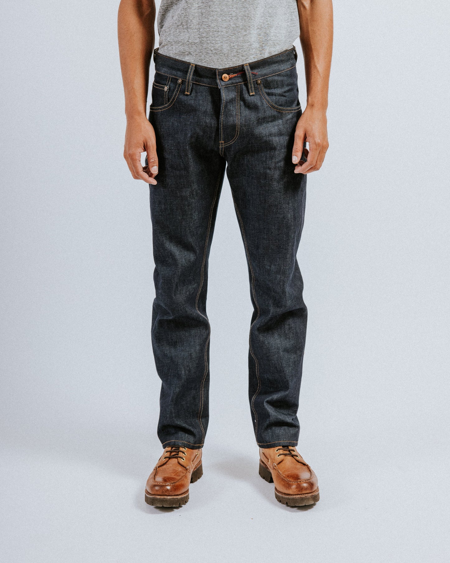 The V-Fit - Organic Denim.