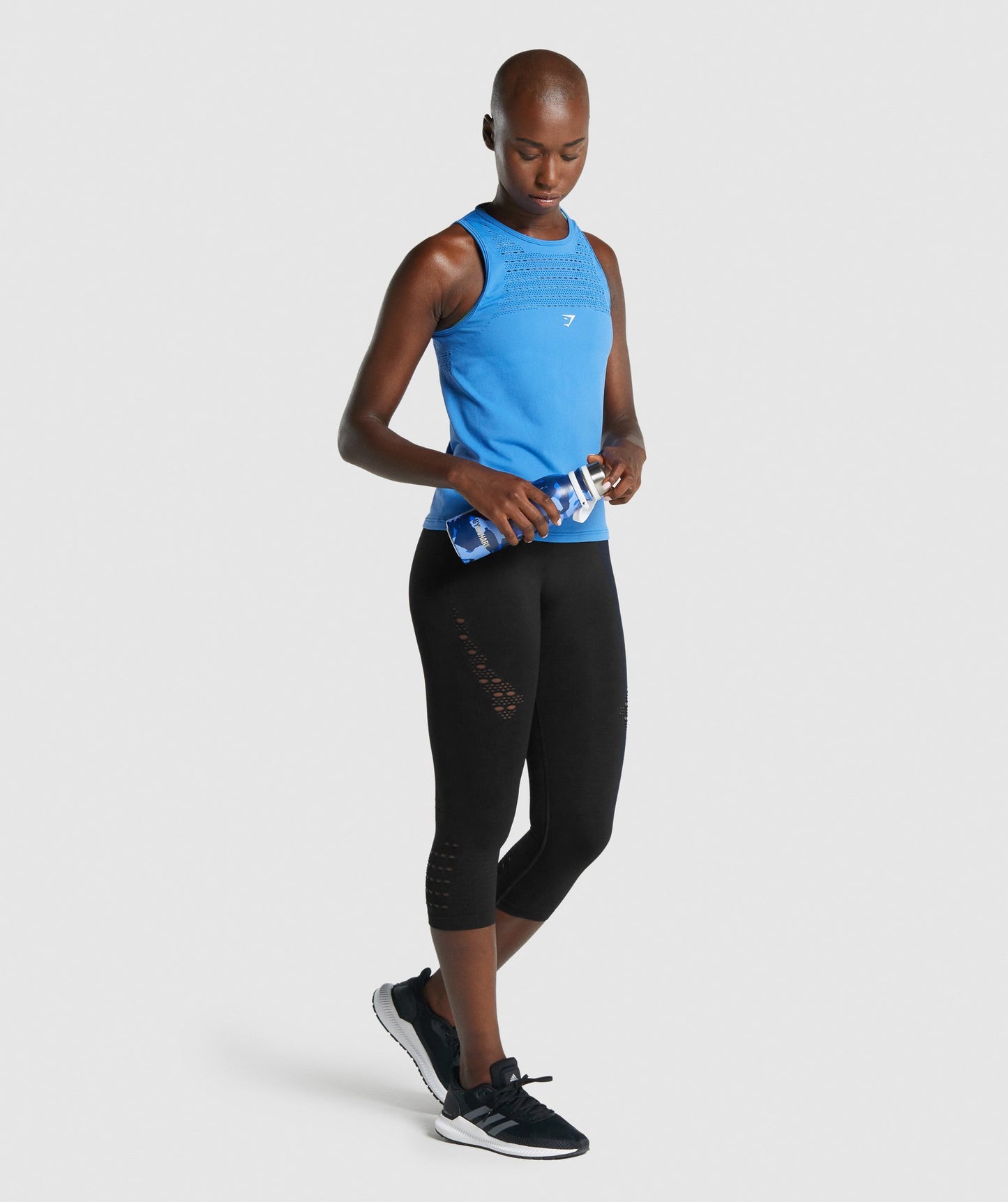 Gymshark Hot Cold Flasche - Marine