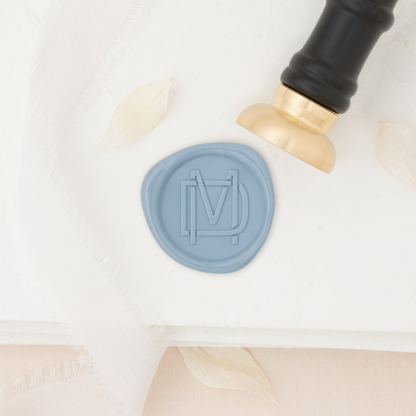 Hugo Monogram Wax Stamp