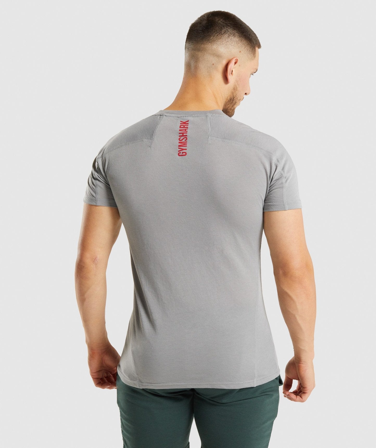 Gymshark Hyper Power T-shirt - Smokey Grey