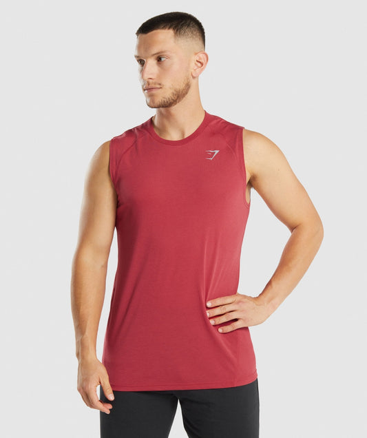 Gymshark Hyper Power Tank - Red