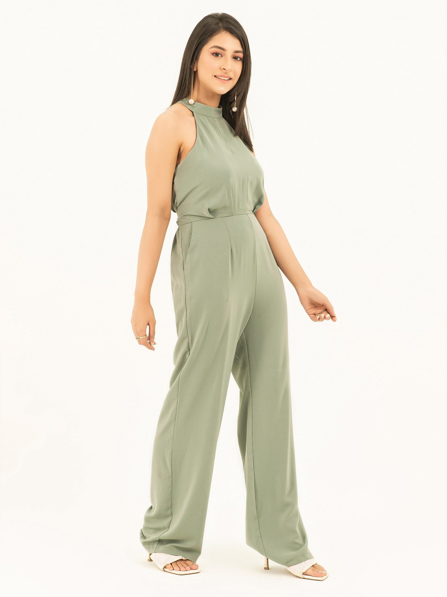 Halter Neck Jumpsuit