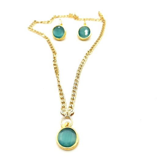 Stone Necklace Set