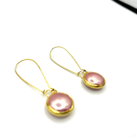 Pembe Long Earrings
