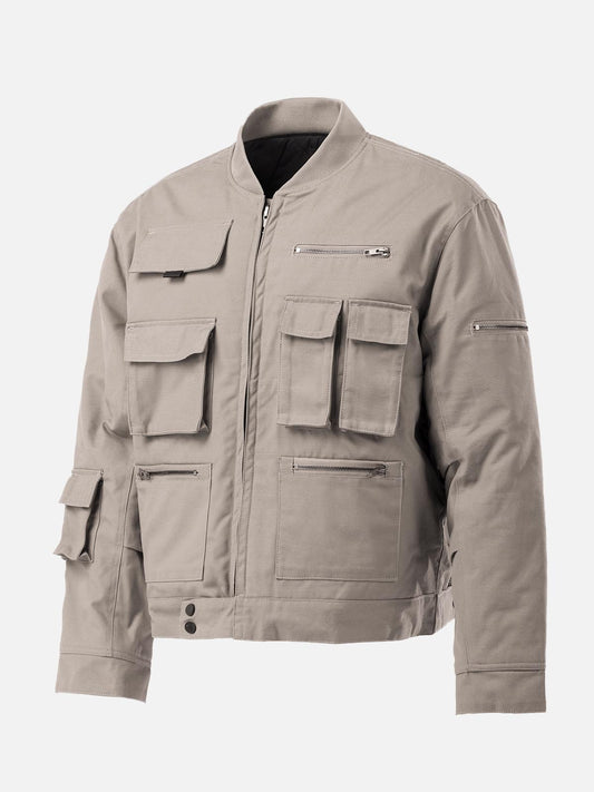 Cropped Cargo Jacket