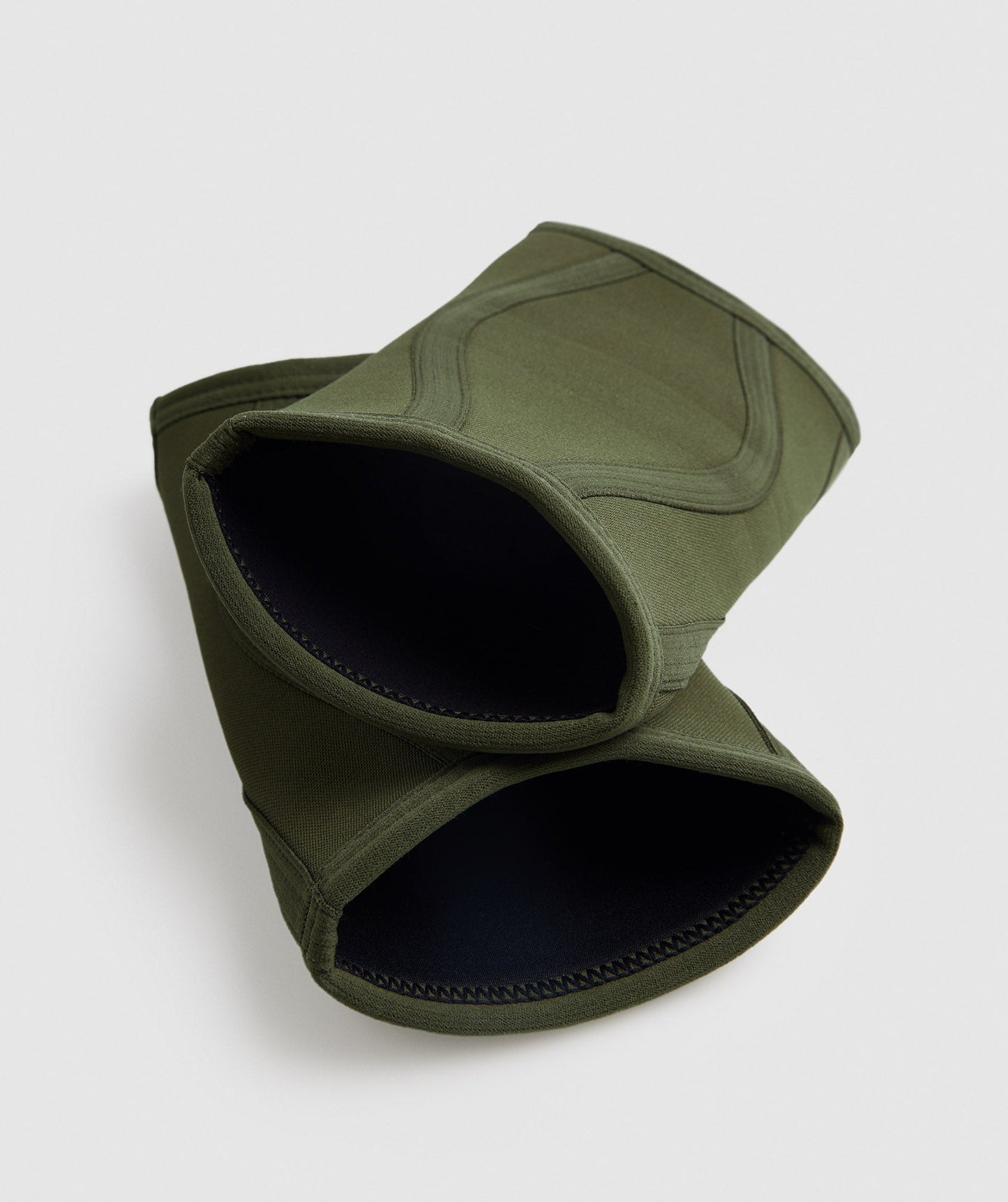 Gymshark Kniebandagen 3mm - Core Olive