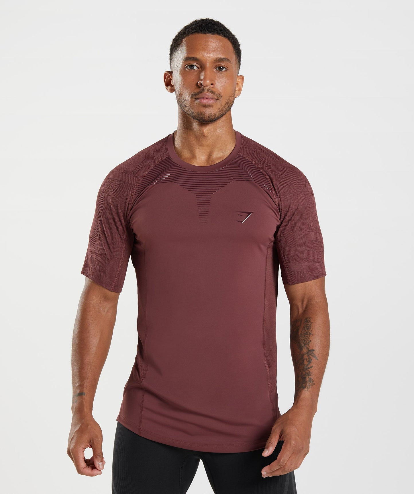 Gymshark Form T-Shirt - Cherry Brown