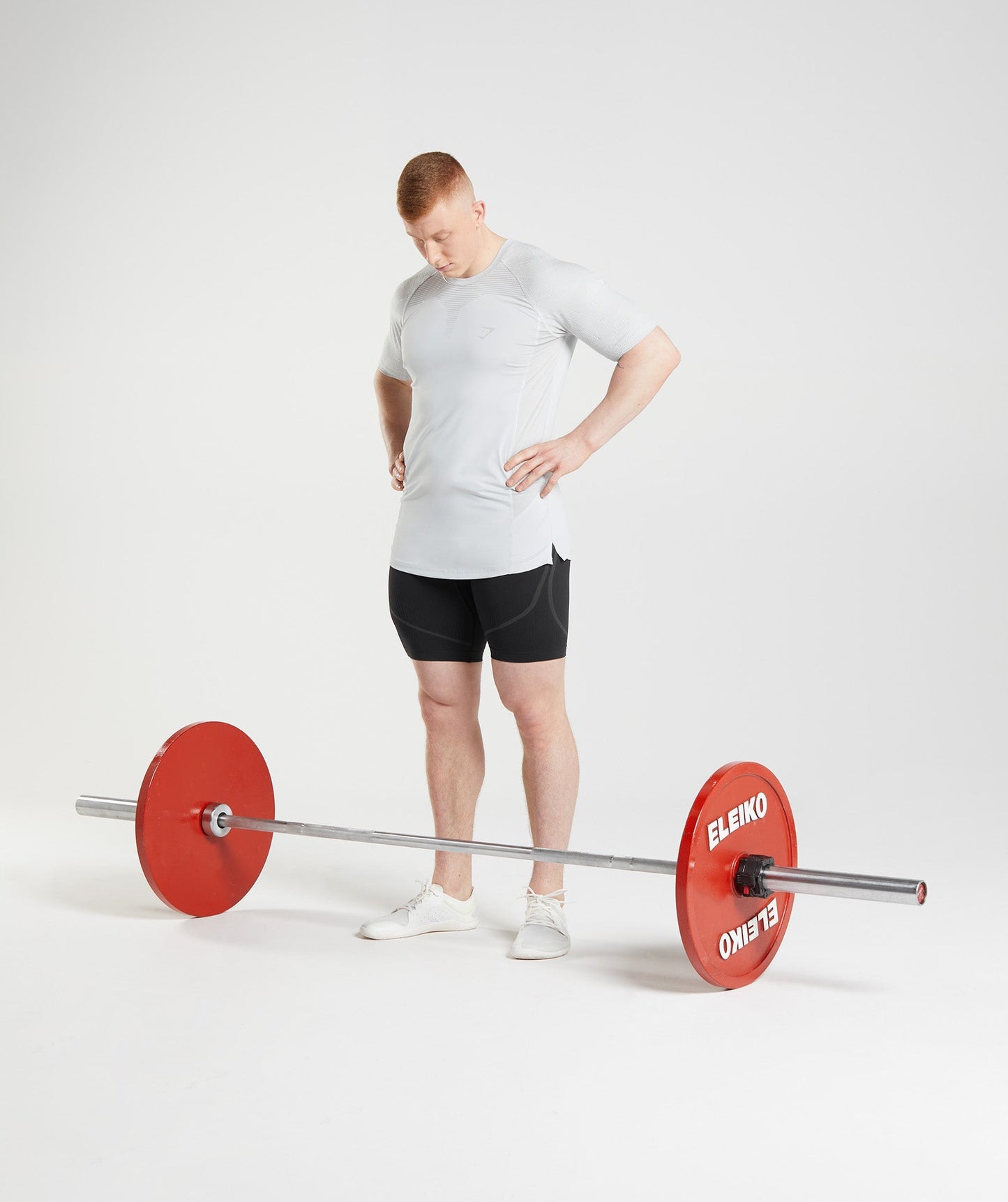 Gymshark 315 T-Shirt - Light Grey