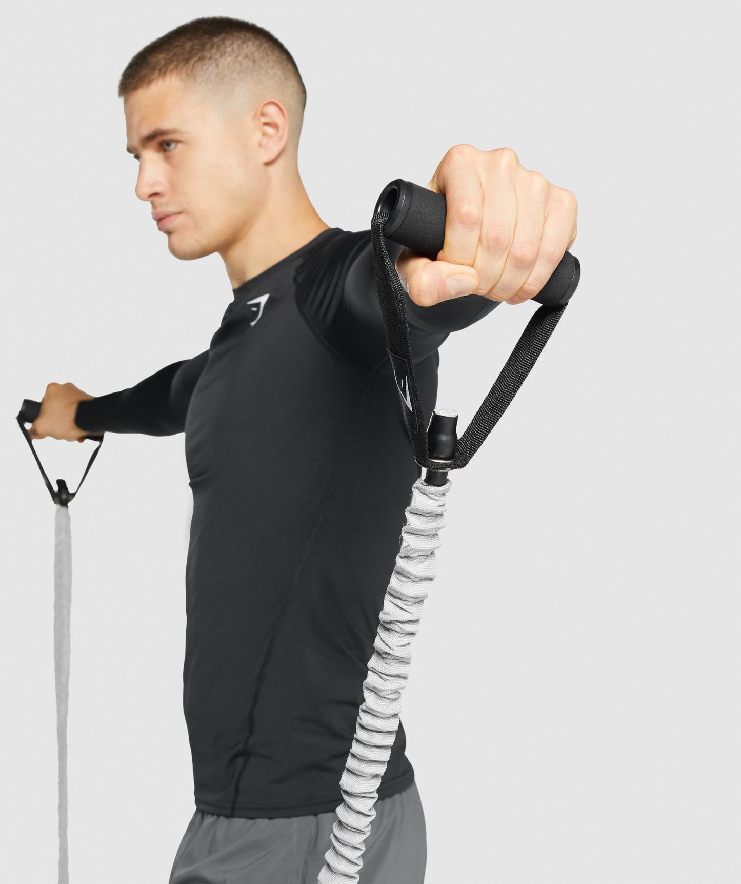 Gymshark Light Resistance Cord - Hellgrau