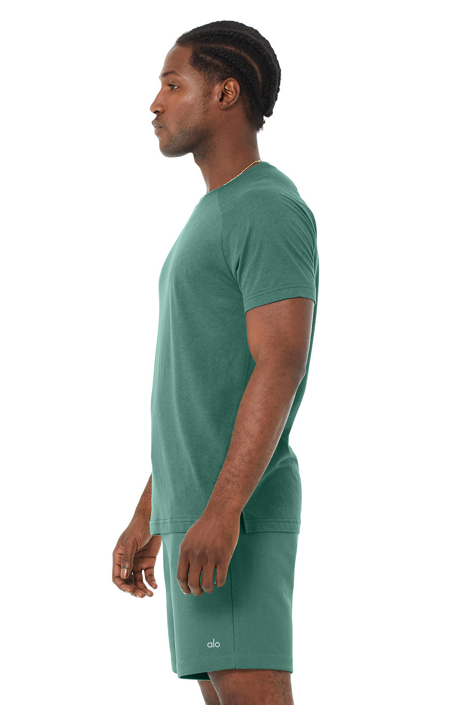 The Triumph Crew Neck Tee - Dark Ivy