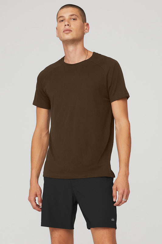 The Triumph Crew Neck Tee - Espresso