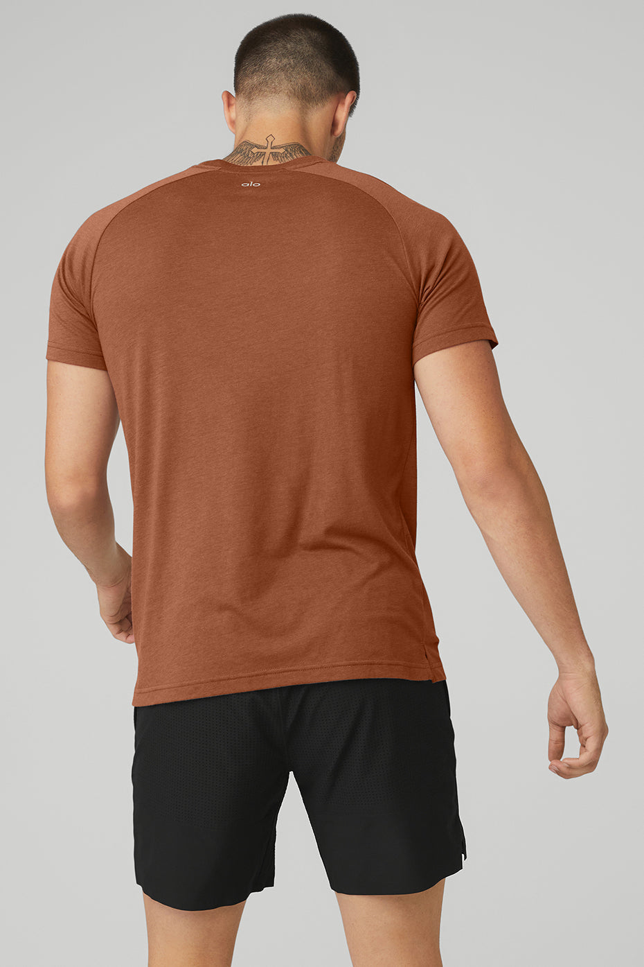 The Triumph Crew Neck Tee - Rust
