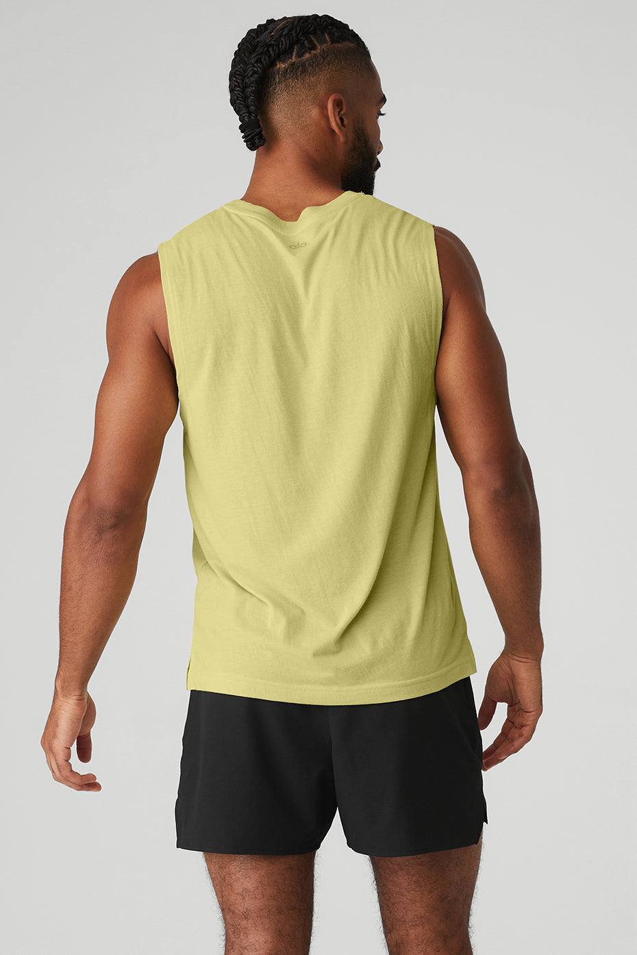 The Triumph Muscle Tank - Dusty Yellow