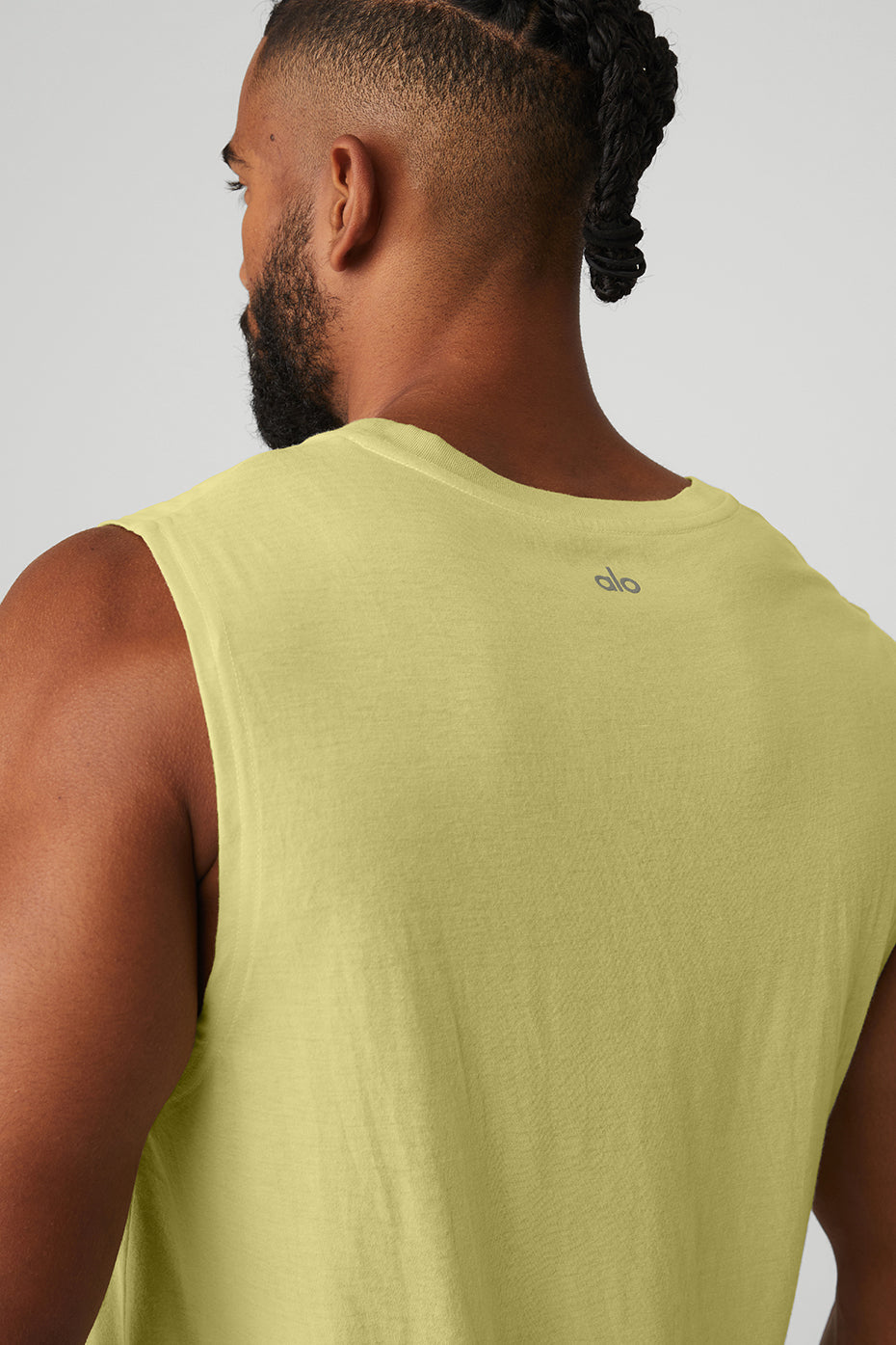 The Triumph Muscle Tank - Dusty Yellow