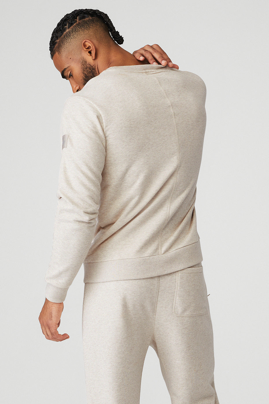 Qualifier Crewneck - Oatmeal Heather