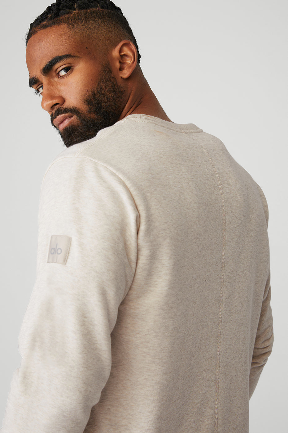 Qualifier Crewneck - Oatmeal Heather