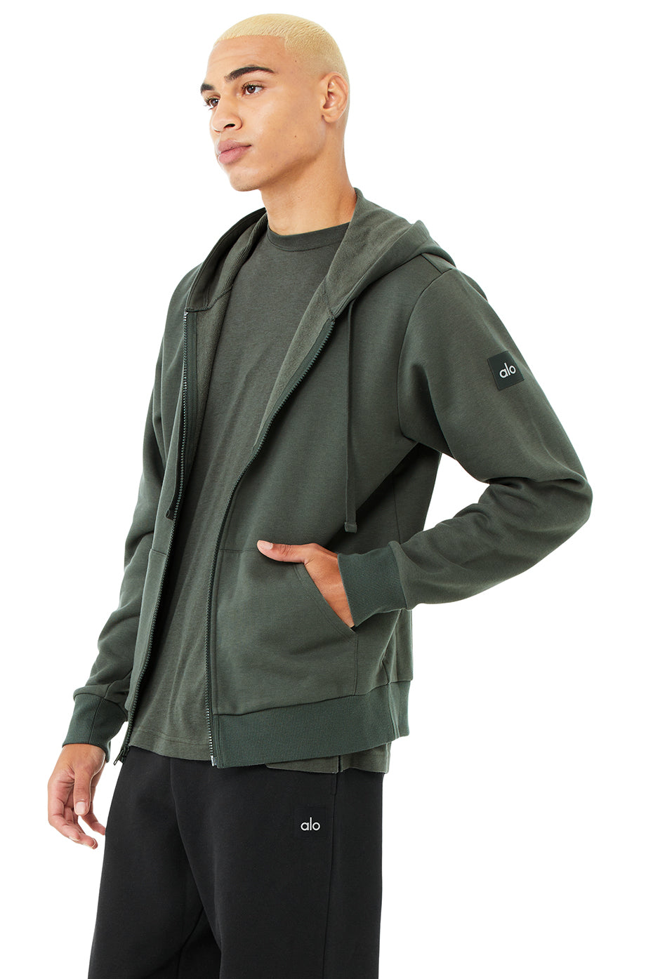 Everyday Full Zip Hoodie - Dark Cactus