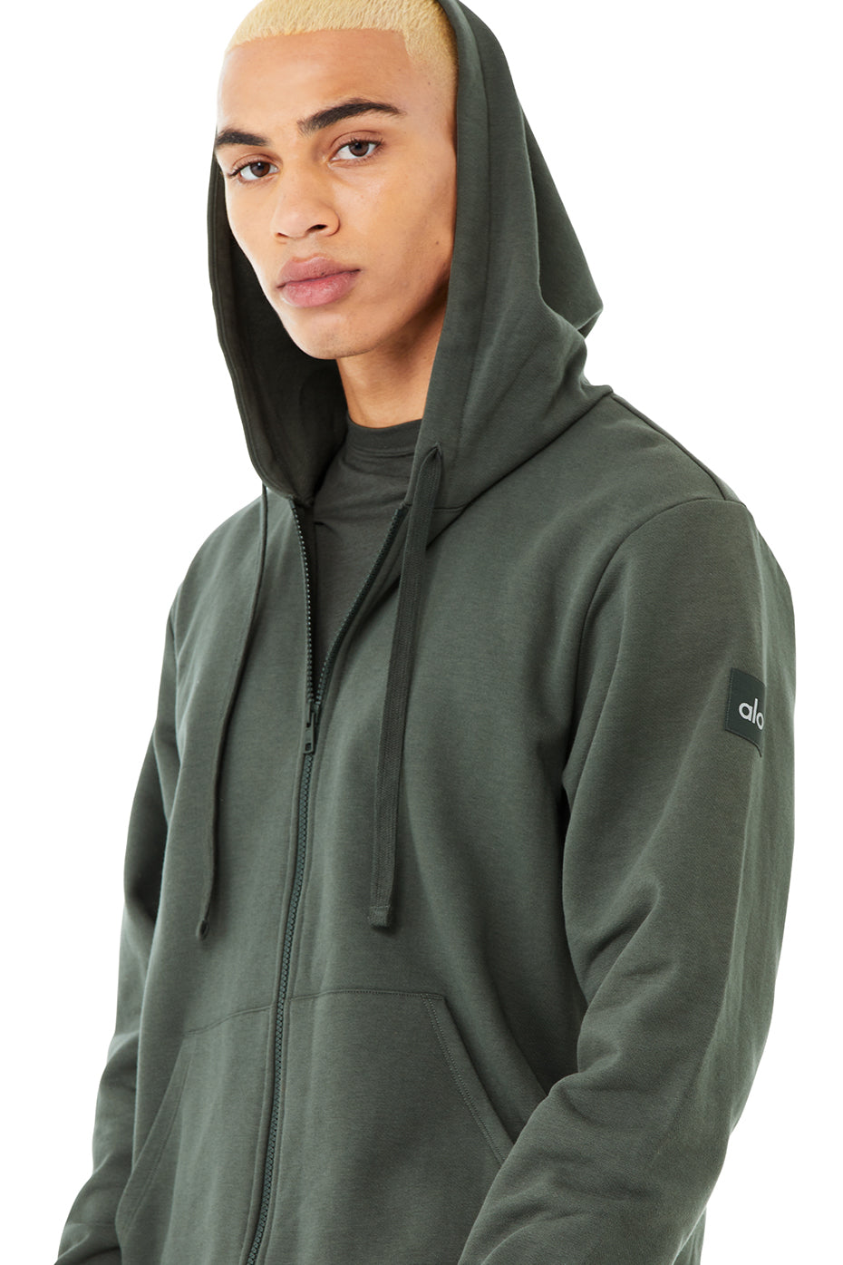 Everyday Full Zip Hoodie - Dark Cactus