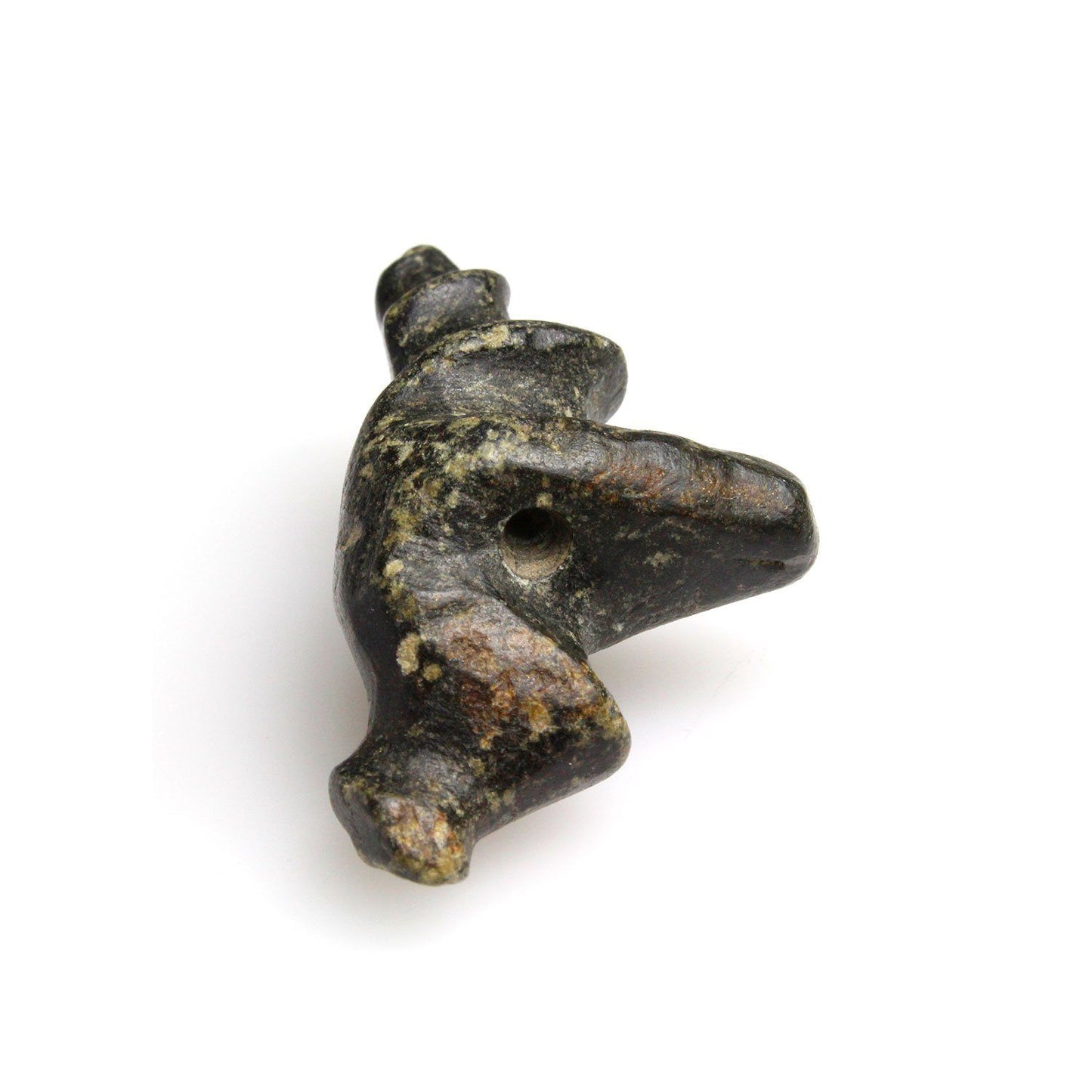 Ein frühes Amulett aus Granit in Form eines Widderkopfes, Anatolien, ca. 3000 v. Chr.