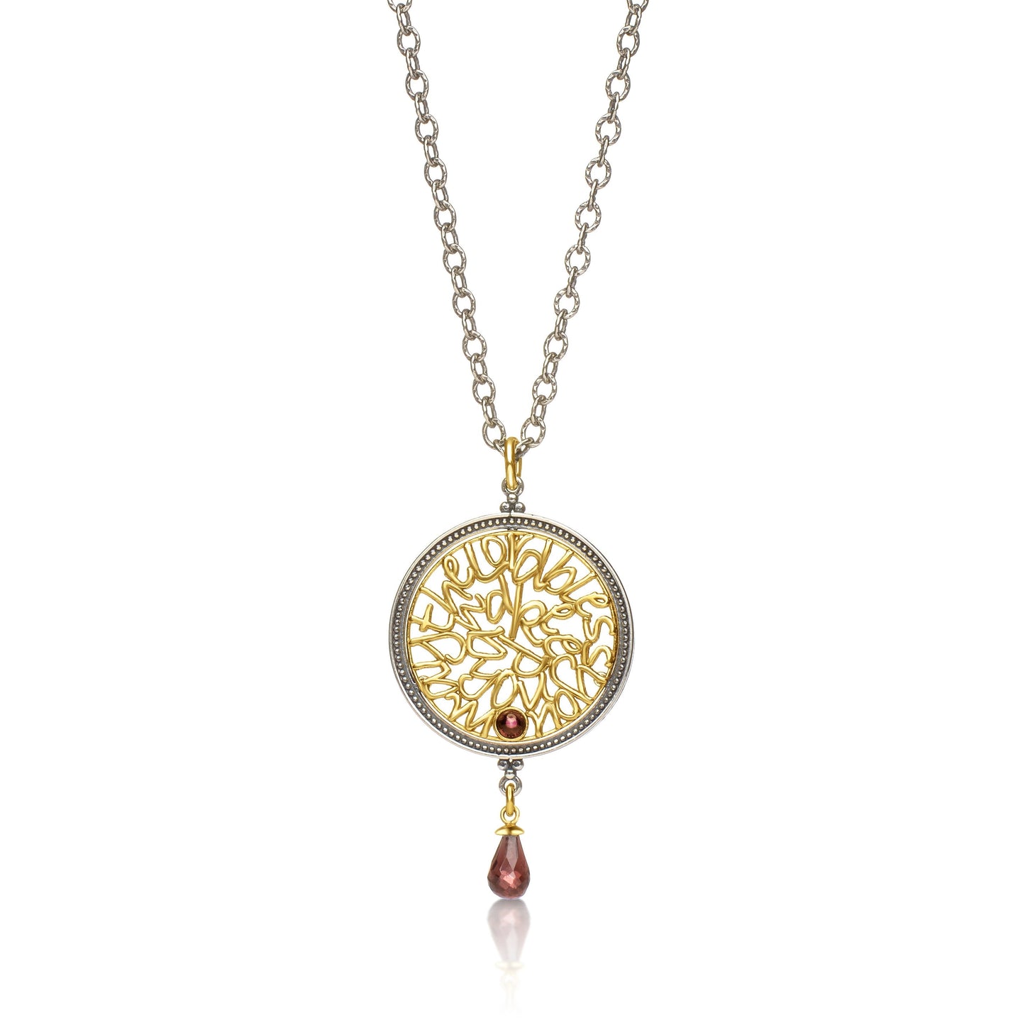 May the Lord Bless You Prayer Necklace in English