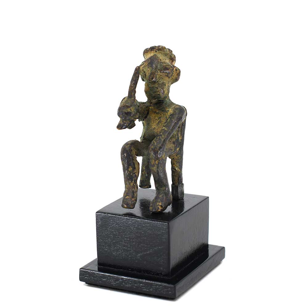 Eine nahöstliche Figur des Gottes Baal, neuassyrische Periode, ca. 6. Jahrhundert v. Chr.