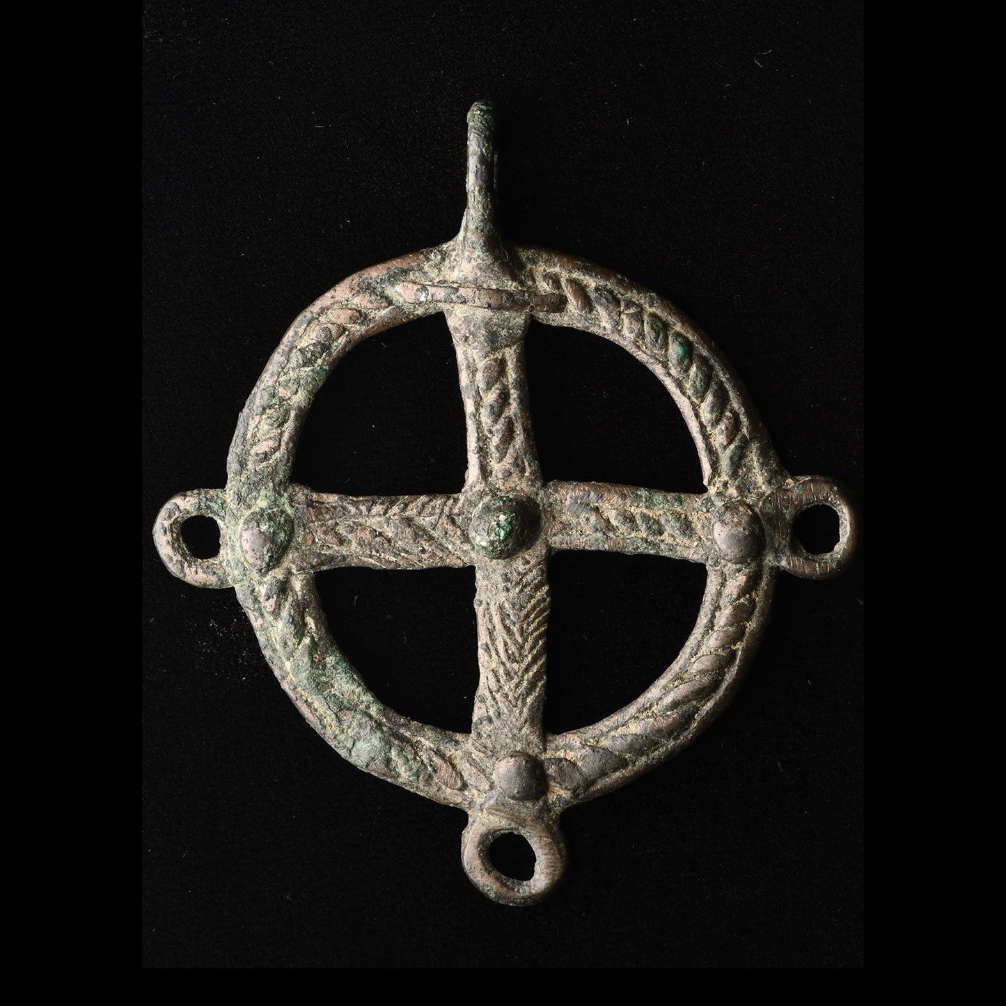 Ein seltener bronzener hethitischer Pferde-/Sattlerring, ca. 1400 v. Chr.