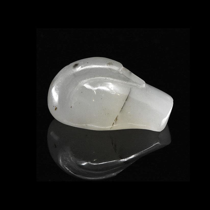 Ein babylonisches Chalcedon-Entengewicht, Mittlere Bronzezeit, ca. 2100 - 1800 v. Chr.