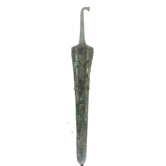 Eine Luristan-Bronze-Speerspitze, ca. 1200 - 800 v. Chr.