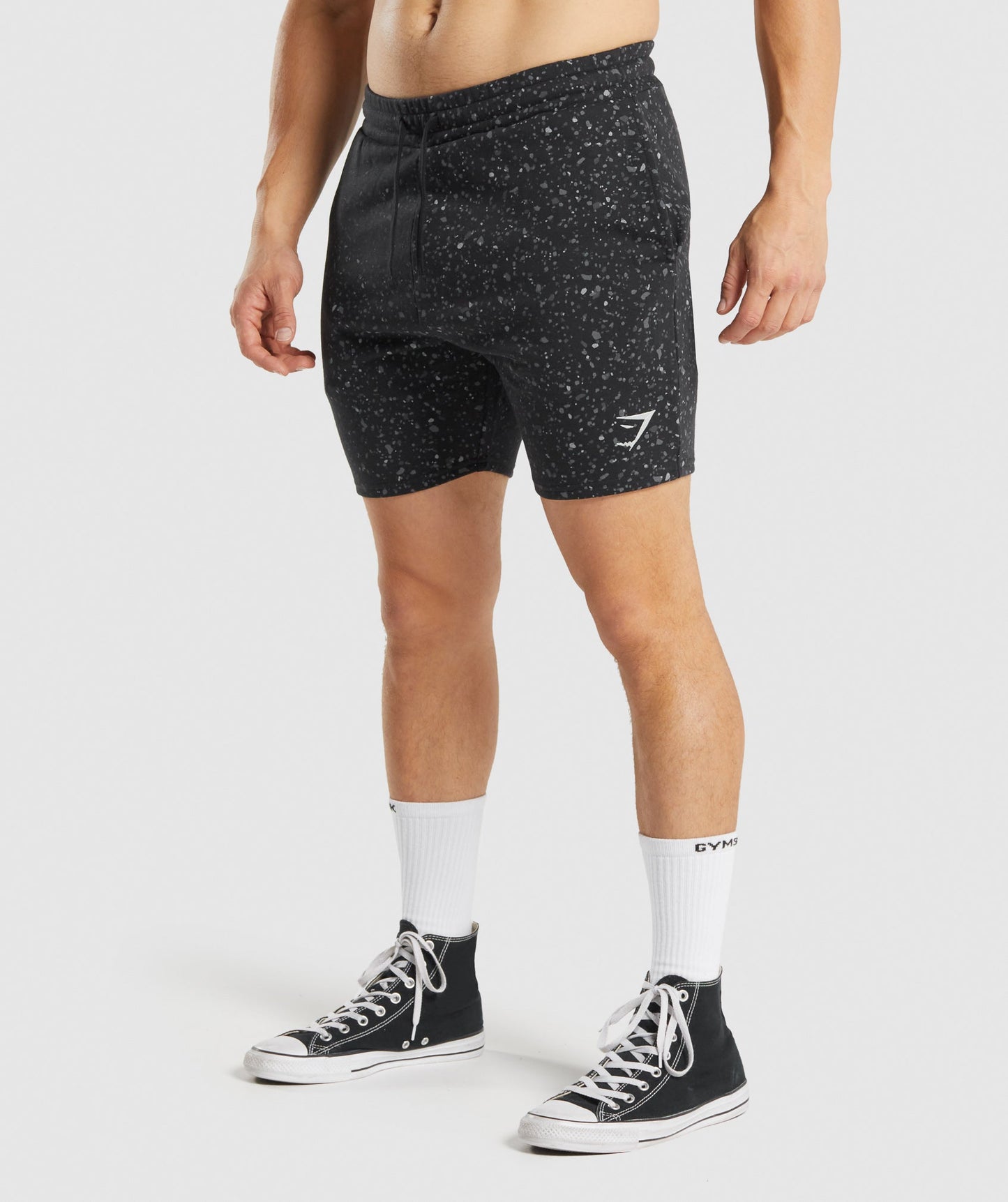 Gymshark Micro Print Shorts - Black