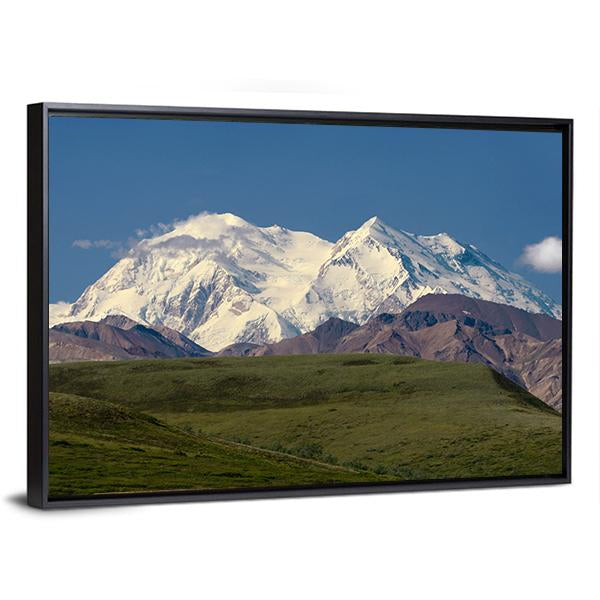 Mount Mckinley Canvas Wall Art-3 Horizontal-Gallery Wrap-25" x 16"-Tiaracle