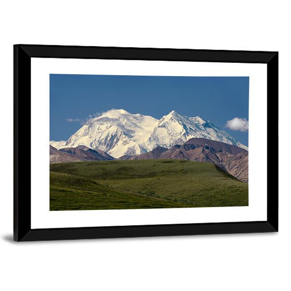 Mount Mckinley Canvas Wall Art-3 Horizontal-Gallery Wrap-25" x 16"-Tiaracle