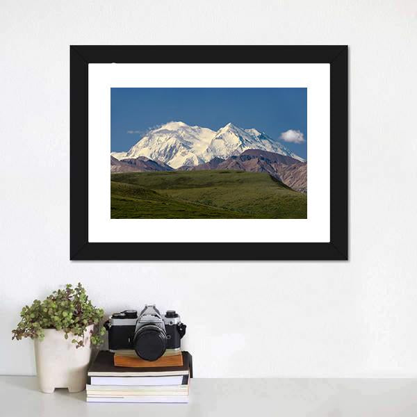 Mount Mckinley Canvas Wall Art-3 Horizontal-Gallery Wrap-25" x 16"-Tiaracle